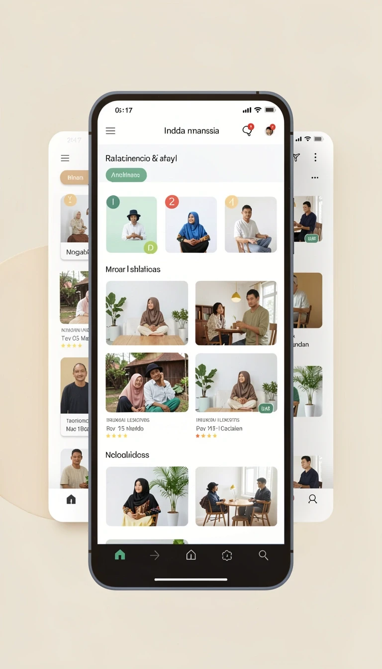 Tampilan utama aplikasi Review Aplikasi penaslot yang intuitif dan efisien.