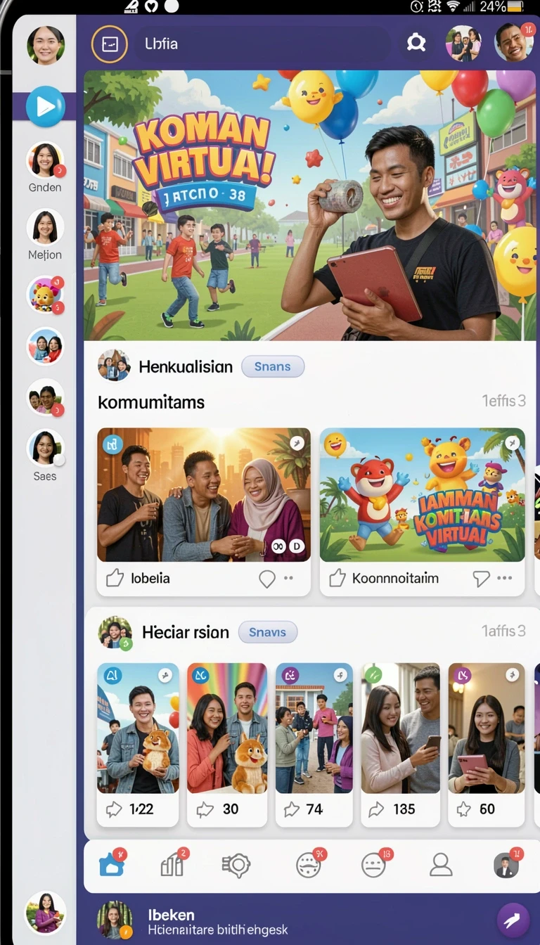 Tampilan utama aplikasi Review Aplikasi kl108 yang intuitif dan efisien.