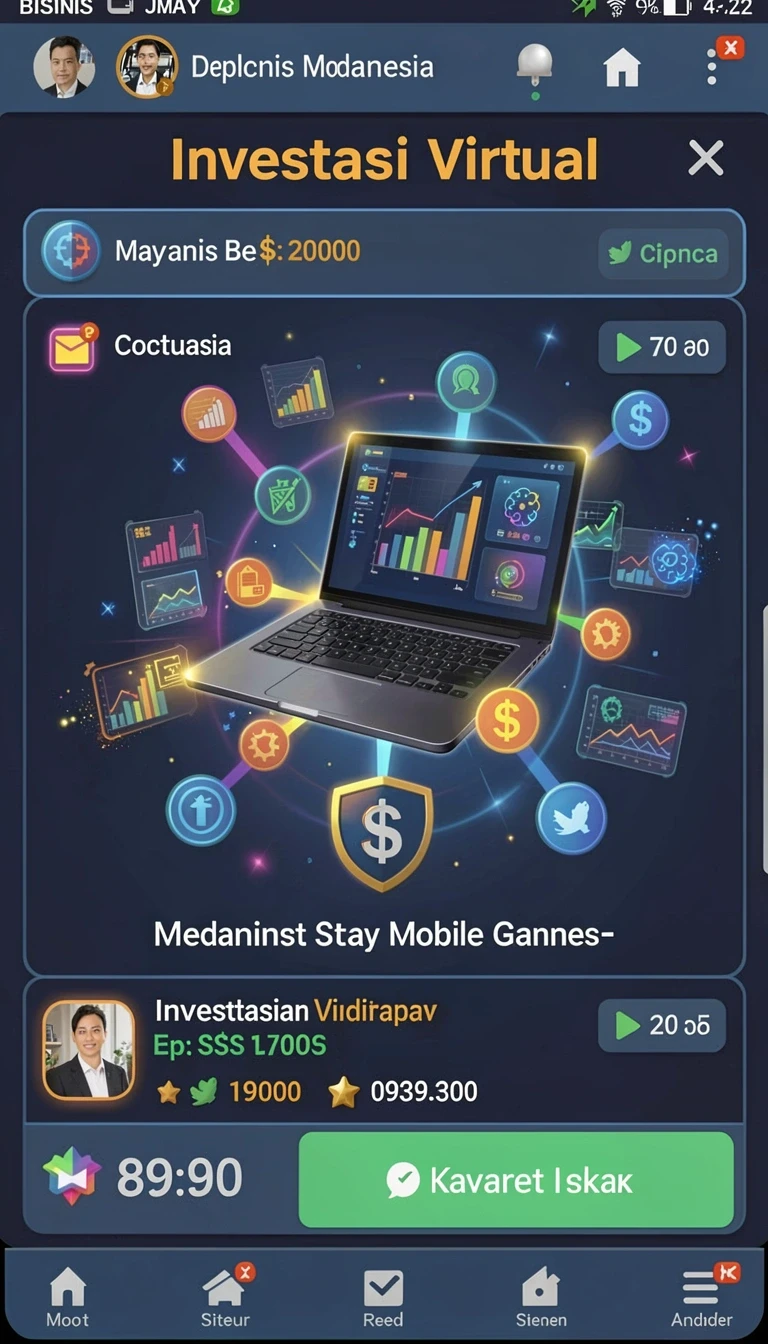 Tampilan utama aplikasi Review Aplikasi gowin yang intuitif dan efisien.
