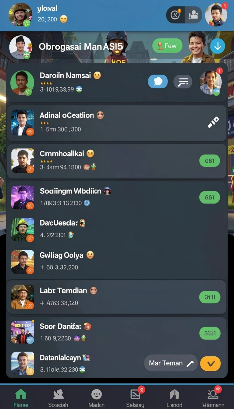 Tampilan utama aplikasi Review Aplikasi dunia777 yang intuitif dan efisien.