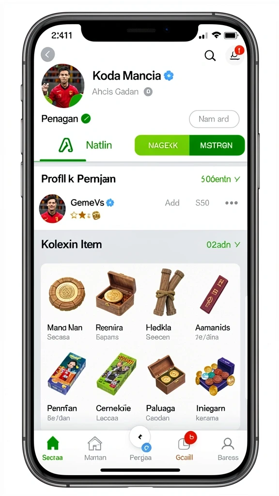 Tampilan utama aplikasi Review Aplikasi kkslot777 yang intuitif dan efisien.
